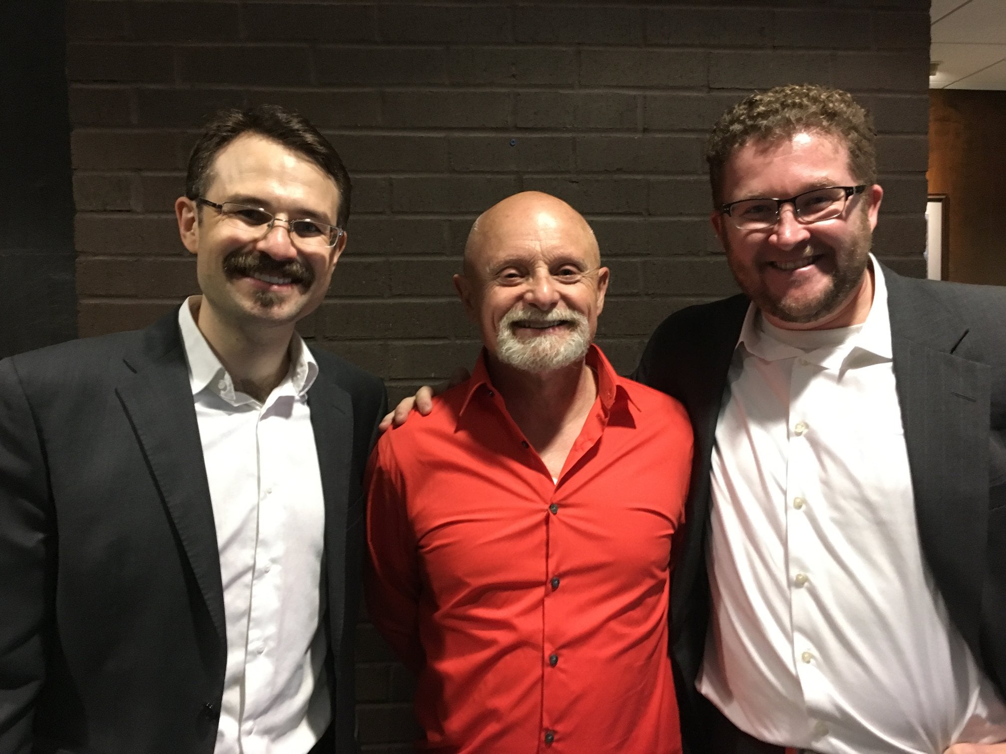 WIth Mark and Corey after the premiere of Tango No. 1 at Viterbo University